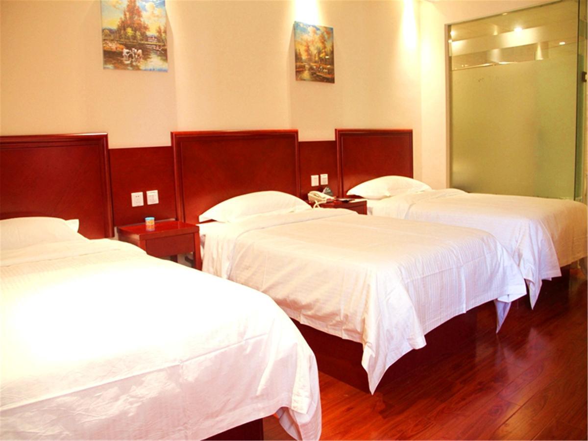 Greentree Inn Liaoning Dalian Development Zone Jinma Road Pedestrian Street Express Hotel Exterior foto