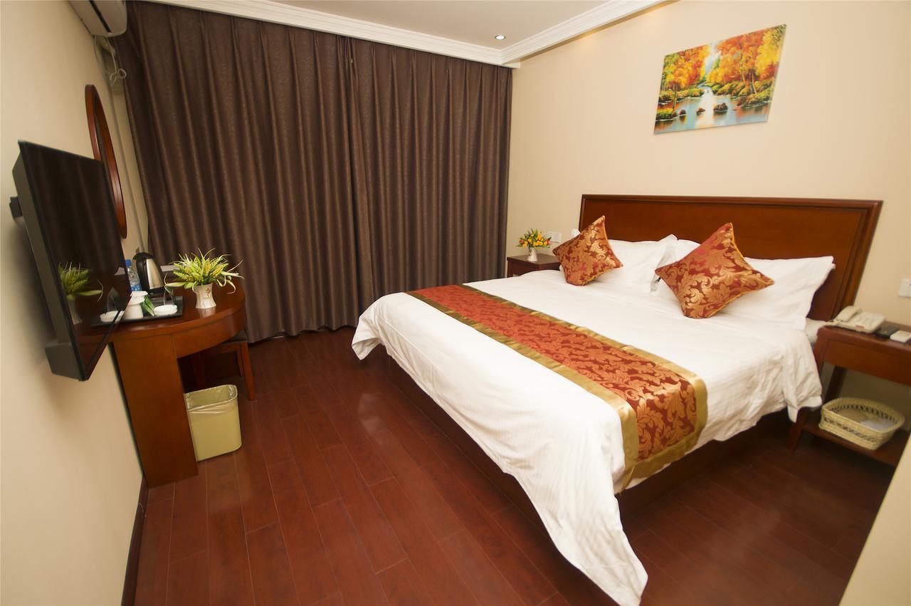 Greentree Inn Liaoning Dalian Development Zone Jinma Road Pedestrian Street Express Hotel Exterior foto